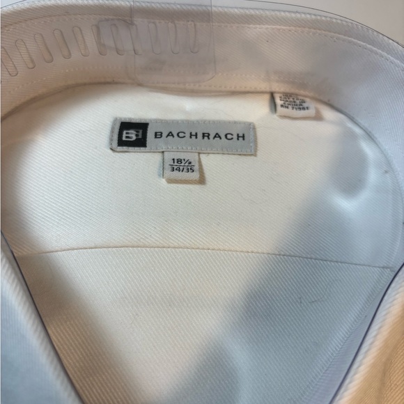 Bachrach Men's White Shirt - Picture 2 of 5